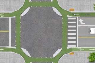 VIDÉO. Ce type d'intersection ferait le bonheur des cyclistes (et des voitures)
