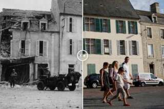 PHOTOS. Débarquement du 6 juin 1944 : 10 images avant-après des plages et villages de Normandie
