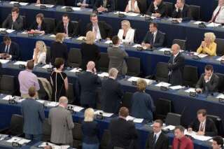 Parlement : les europhobes boudent l'hymne européen