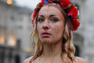 Inna Shevchenko, leader des Femen, répond au HuffPost Maroc après le happening de Rabat