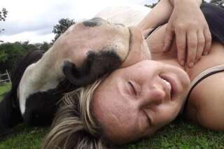 Faire la sieste avec un cheval, ce n'est pas de tout repos