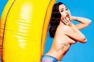 PHOTOS. Demi Lovato poste des clichés topless pour le magazine Complex