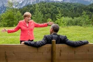 PHOTOS. Cette photo de Barack Obama et d'Angela Merkel a bien fait rire les internautes