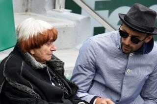 PHOTOS. Agnès Varda et JR à Roland-Garros pour admirer Novak Djokovic