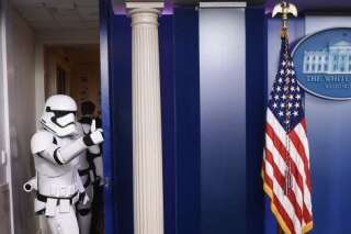 PHOTOS. Quand les stormtroopers (et R2-D2) de Star Wars débarquent à la Maison Blanche