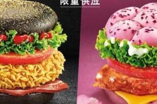 KFC inscrit un burger rose au menu de ses restaurants en Chine
