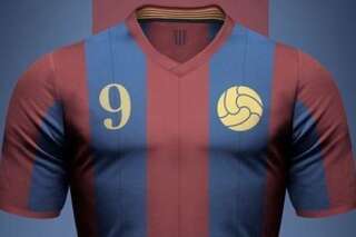 PHOTOS. Les maillots de grands clubs de football imaginés en version rétro