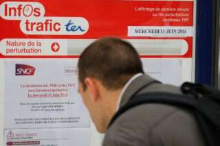 Grève SNCF le 13 juin 2014: une circulation ferroviaire 