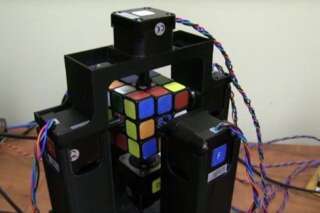 VIDÉO. Ce robot résout un Rubik's cube en seulement une seconde