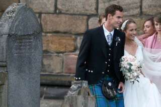 PHOTOS. Andy Murray se marie avec sa compagne Kim Sears dans son Écosse natale