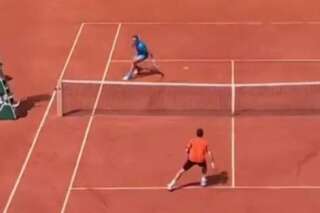 VIDÉO. Roland-Garros 2015 : un point exceptionnel entre Novak Djokovic et Rafael Nadal
