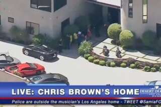 Chris Brown de nouveau accusé de violences, encerclé par la police pendant près de 10 heures