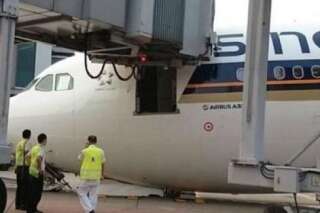 Un Airbus A330 de Singapore Airlines s'effondre en raison d'une avarie de son train d'atterrissage