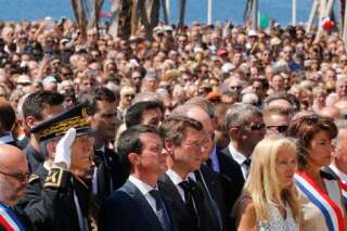 Manuel Valls sifflé à son arrivée pour la minute de silence à Nice