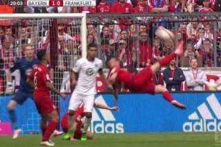 VIDÉO. Franck Ribéry inscrit un but magnifique avec le Bayern contre Francfort