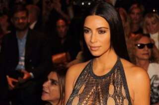 La robe de Kim Kardashian a volé la vedette au défilé Balmain