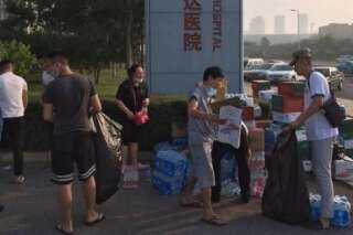 À Tianjin, l'élan de solidarité pour les victimes