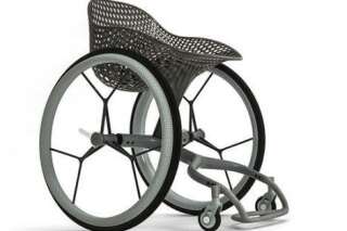 PHOTOS. Ce fauteuil roulant sur-mesure est imprimé en 3D