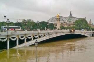 VIDÉO. Le pic de l'inondation à Paris vu des réseaux sociaux
