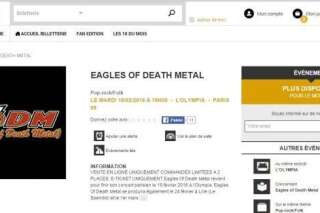 Les places pour le concert des Eagles of Death Metal à l'Olympia vendues en 30 minutes