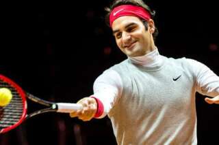 Finale de la Coupe Davis France/Suisse: Roger Federer s'est entraîné pour la première fois