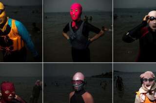 PHOTOS. En Chine, sur les plages, le facekini fait fureur