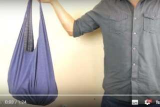 Après l'interdiction des sacs plastiques, voici le tuto le plus simple et économique  pour faire son propre sac