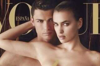 PHOTOS. Cristiano Ronaldo nu sur la couverture de Vogue Espagne aux côtés d'Irina Shayk
