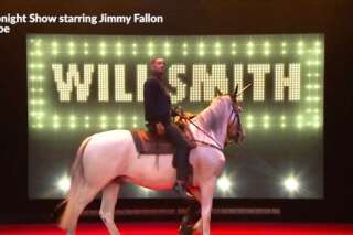 Quand Will Smith est invité chez Jimmy Fallon, il soigne son arrivée