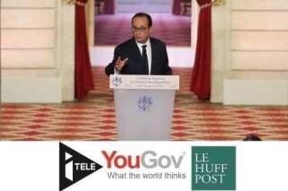 François Hollande aborde sa 5e conférence de presse avec une popularité au plus haut depuis deux ans [SONDAGE YOUGOV]