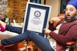 Cette jeune femme à barbe détient l'un des records les plus fous du livre Guinness des records 2017