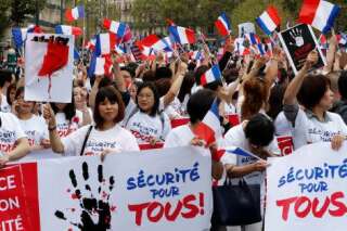 Manifestation monstre contre le racisme anti-asiatique à Paris