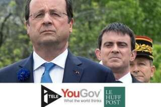 Popularité: Hollande va un peu mieux, Valls s'accroche [SONDAGE EXCLUSIF]