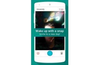 Snap me up, l'application réveil qui continue à sonner tant qu'on a pas pris un selfie