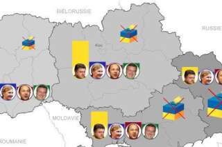 Élection présidentielle en Ukraine : le combat des différentes régions dans les urnes [CARTE INTERACTIVE]