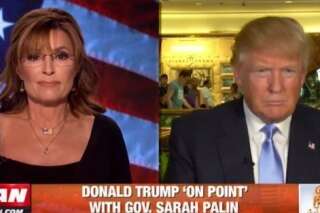 VIDÉO. En interviewant Donald Trump, Sarah Palin accuse les journalistes d'être 