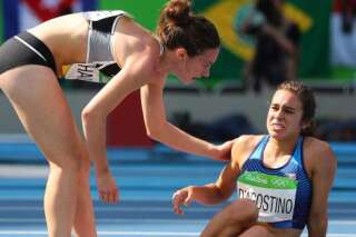 Olympiades: les coureuses Abbey D'Agostino et Nikki Hamblin offrent un beau moment de solidarité à Rio