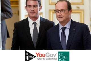 Popularité de Hollande et Valls: un mois de mai difficile pour le premier ministre [SONDAGE YOUGOV]