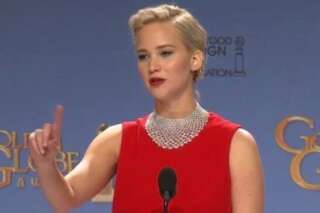 VIDÉO. Jennifer Lawrence rembarre un journaliste accro à son portable aux Golden Globes