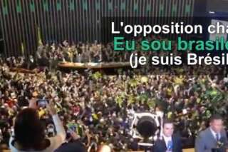 VIDÉO. Destitution de Dilma Rousseff: Un chant de supporters résonne à l'assemblée brésilienne