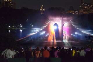 VIDÉO. Fashion Week de New York : l'impressionnant défilé Ralph Lauren en hologramme à Central Park