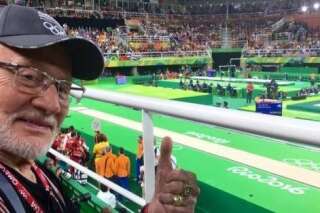 Buzz Aldrin s'amuse comme un petit fou aux Jeux olympiques de Rio