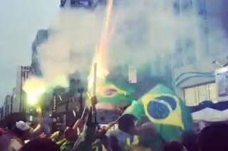 VIDÉO. Les Brésiliens fêtent la mise à l'écart de Dilma Rousseff