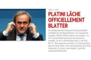 Comment Sepp Blatter a entraîné Michel Platini dans sa chute