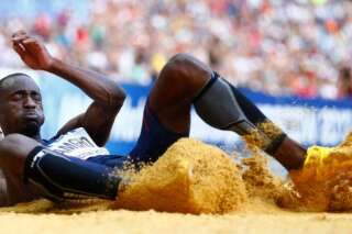 Médailles à Moscou : le Français Teddy Tamgho décroche l'or en triple saut