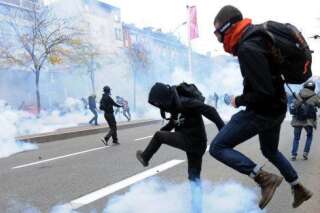 PHOTOS. Mort de Rémi Fraisse: échauffourées à Toulouse lors d'une manifestation interdite contre les violences policières