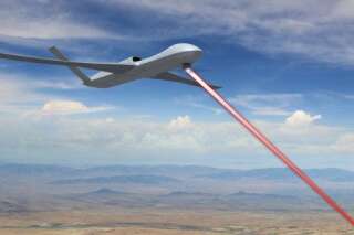 Un drone avec un canon laser dans deux ans?