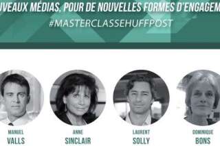 La Master classe HuffPost avec Manuel Valls, Anne Sinclair, Laurent Solly et Dominique Bons réunis à Dauphine