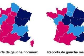 Elections régionales: la carte des reports de voix à géométrie variable