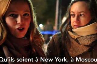 Le HuffPost US a filmé les messages des New-Yorkais aux Parisiens